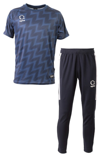 ラヤグラプラクティスシャツ上下セット Navy