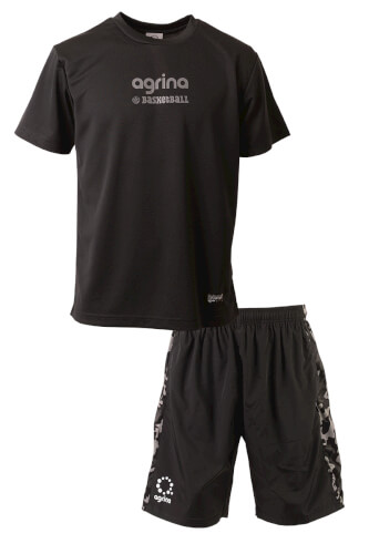 バロンセスタトレーニングTシャツ上下セット Black