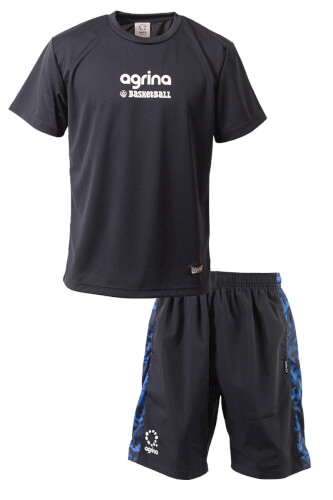 バロンセスタトレーニングTシャツ上下セット Navy