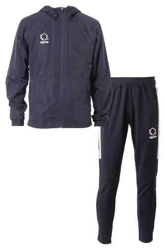 agrina アバンサフーデットジャケット上下セット Navy