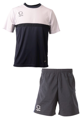 セナ切替トレーニングシャツ上下セット Navy