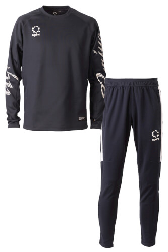 リオンスムースサーモロングプラシャツロングパンツ上下セット Navy
