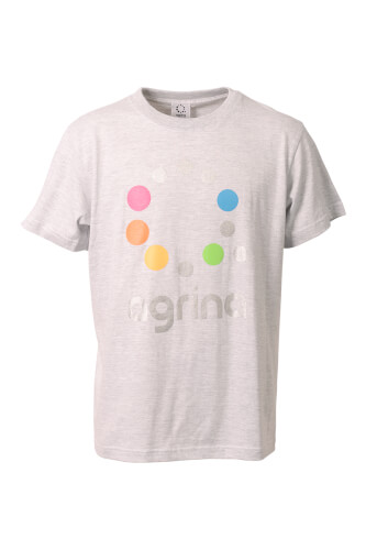 デセオagrinaコットンTシャツ Ash