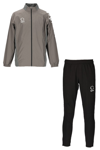 Premiumトルメンタ防水ウインドギア裏メッシュピステジャケット上下セット D.Gray + Black