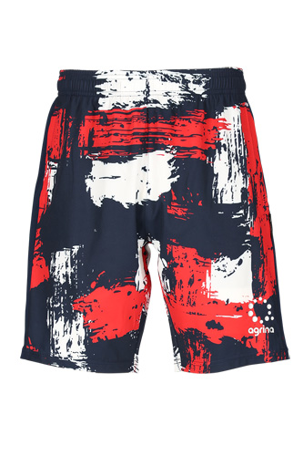 Premiumアクティブチェックエアフロープラクティスパンツ Navy x Red