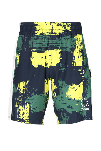 Premiumアクティブチェックエアフロープラクティスパンツ Navy x Green