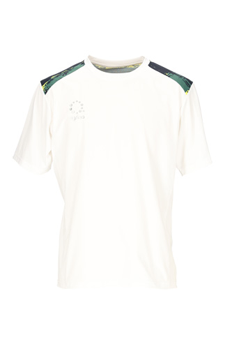 セコアクティブチェックライトトレーニングドライTシャツ White