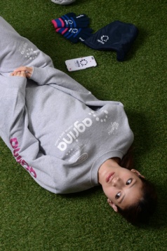 アグリナ / agrina エヌスダクルーネックスウェット