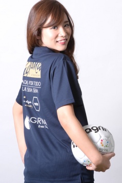 アグリナ / agrina グラセラプラポロシャツ