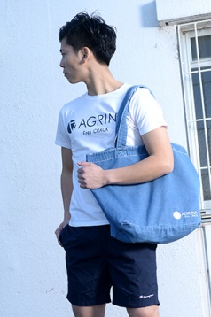 アグリナ / agrina CRACKバケローナトートバック