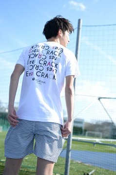 アグリナ / agrina CRACKレグラコットンTシャツ