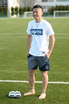 アグリナ / agrina アルティボーダーコットンTシャツ