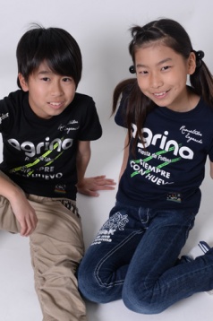 アグリナ / agrina ジュニアブラジルボンフィンコットンTシャツ