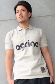 アグリナ / agrina コンペートコットンポロシャツ