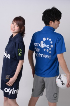 アグリナ / agrina コンペートポリエステルプラポロシャツ